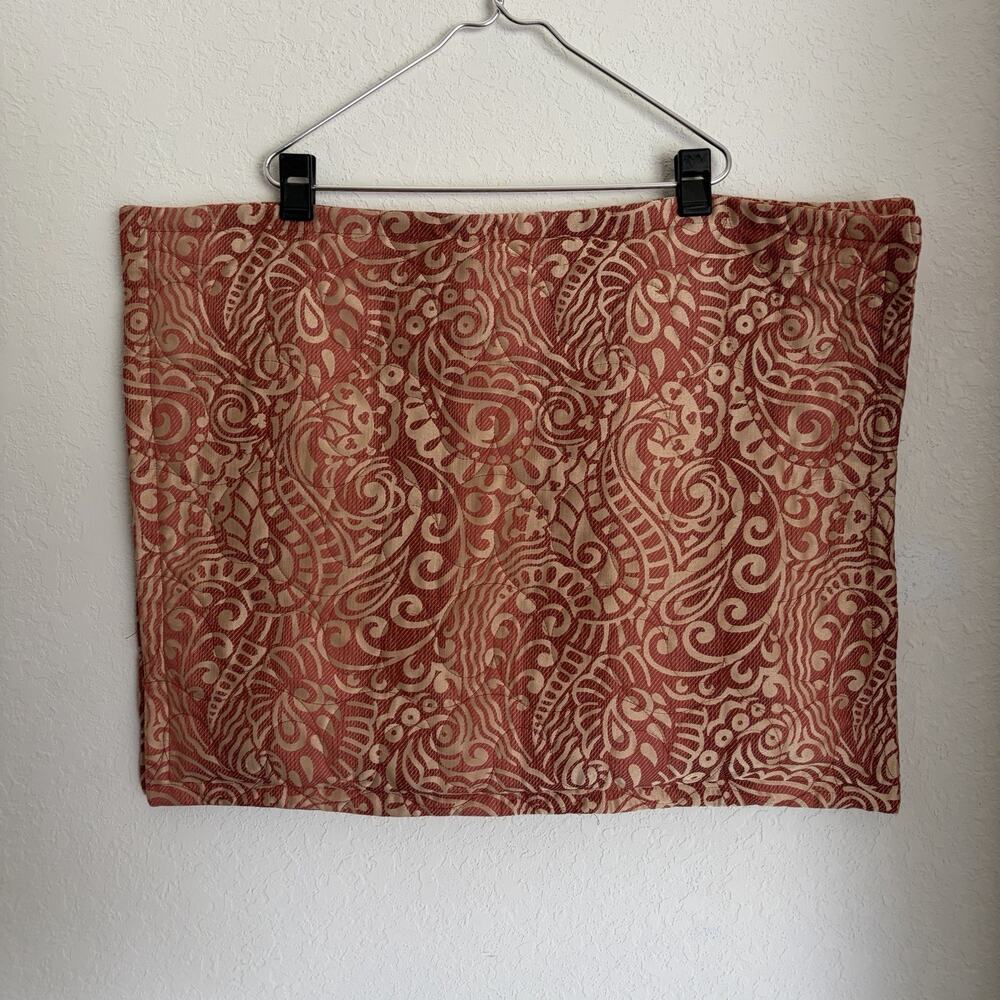 Tommy Bahama Home Quilted standard quilted pillow Shams Set Of 2, paisley print